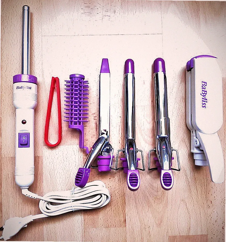 glätteisen babyliss lila