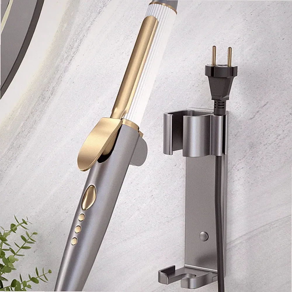 Lockenstab-Halter, Haarglätter-Organizer für Lockenstäbe, Glätteisen