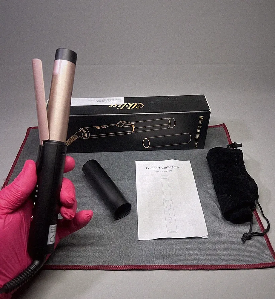 Lockenstab Zange klein Lockenstab 25 mm schnell erhitzt Reisefertig Waver 200C