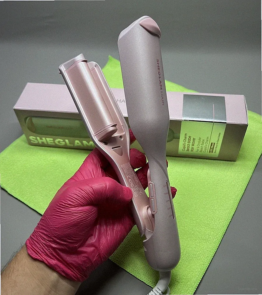 Lockenwickler Waver Hair Crimper Ionic Wavy Mini Lockenstab Stab Deep French Waves