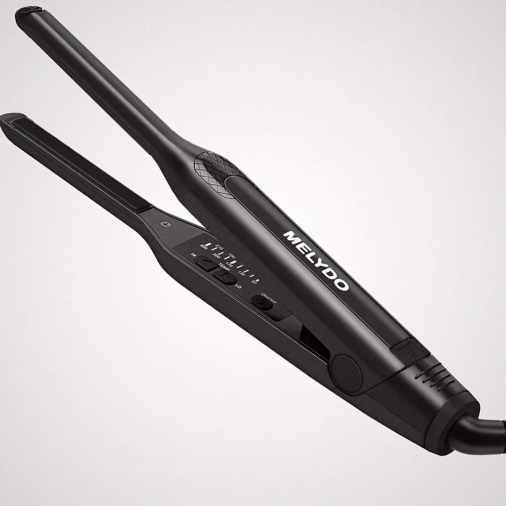 Mini Glätteisen Für Kurze Haare 2 in 1 Haarglätter und Lockenwickler für Glät...