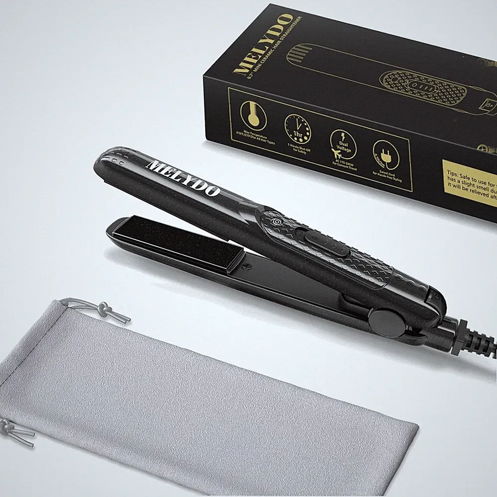 Mini Glätteisen Haarglätter Lockenstab Lockenwickler 2-in-1 210°C