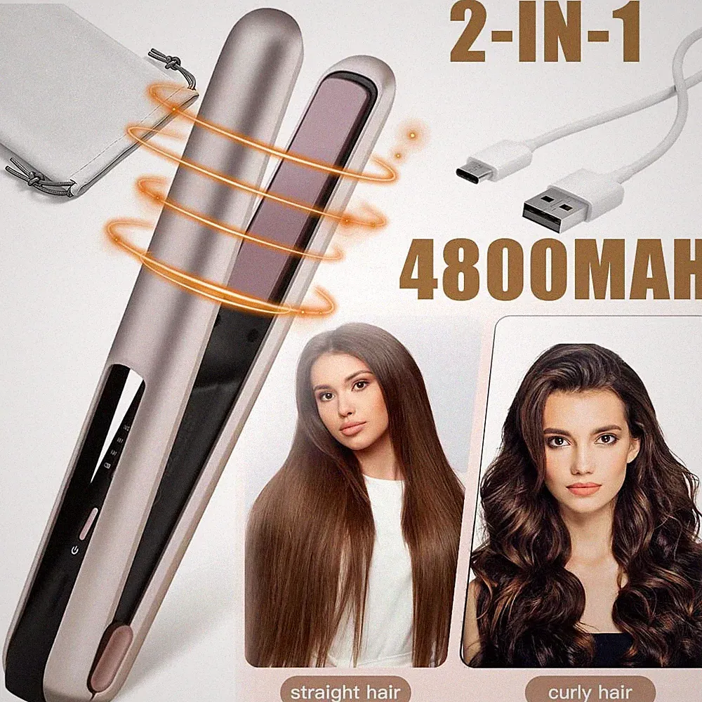 Mini-Haarglätter für Reisen, geeignet für Ponyfrisuren und kurzes Haar,Tragbarer