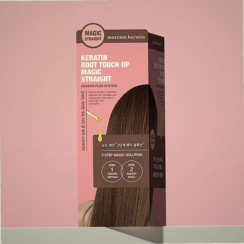 Moremo Keratin Root Touch Up Self Perm Glätteisen