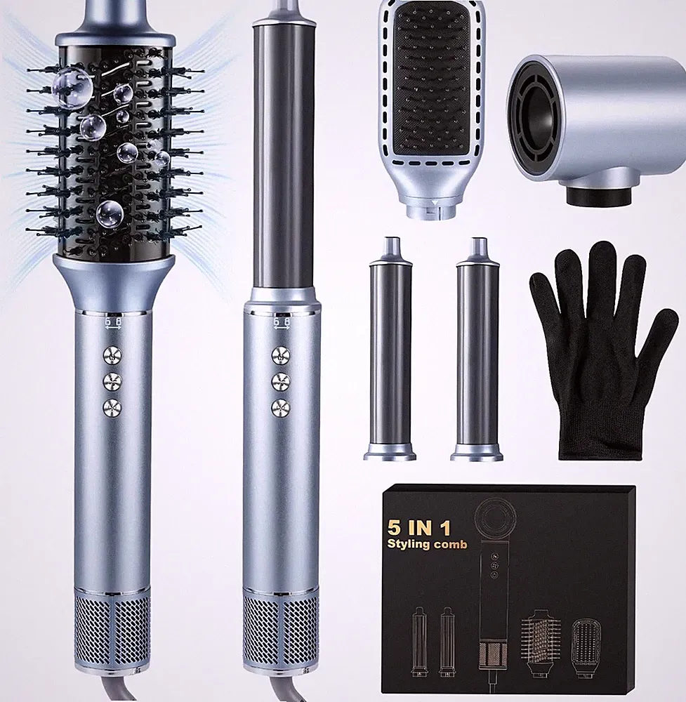 Multifunktionaler Haartrockner Lockenstab Glätteisen für Damen und Herren