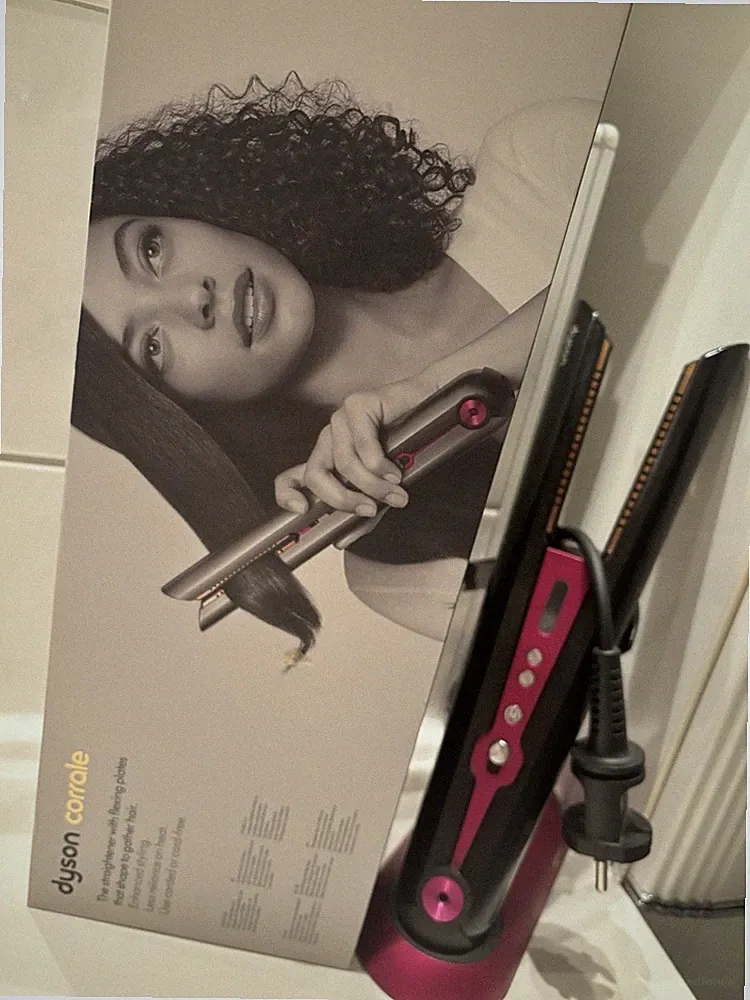 NEU! Dyson Corrale Haarglätter Glätteisen Black Nickel/Fuchsia OVP