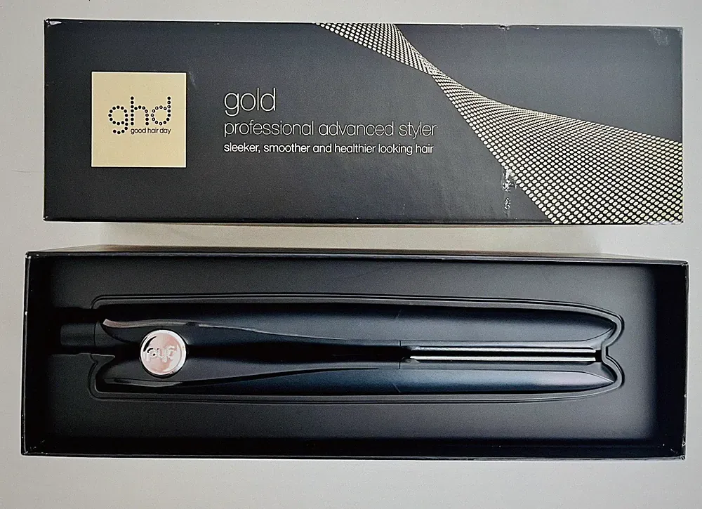 Neu GHD gold professional advanced styler / Glätteisen Schwarz in OVP