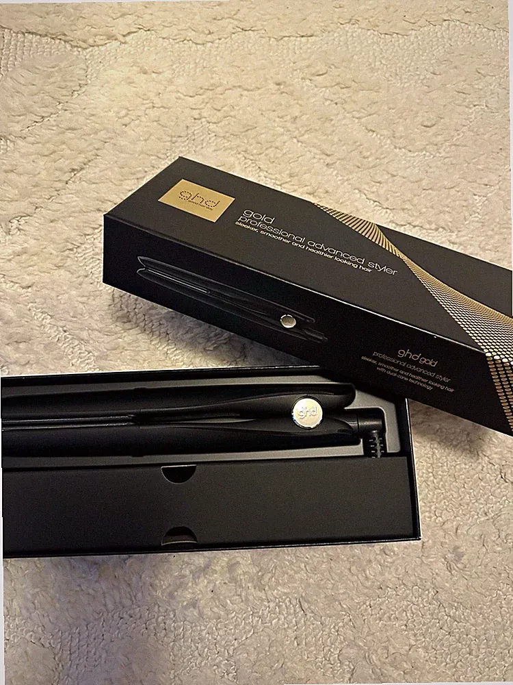 Neu GHD gold professional advanced styler Styler / Glätteisen Schwarz (in Box)
