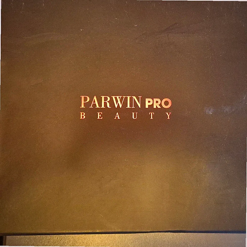 PARWIN PRO BEAUTY Glätteisen Set, schwarz, mit Tasche und Netzkabel