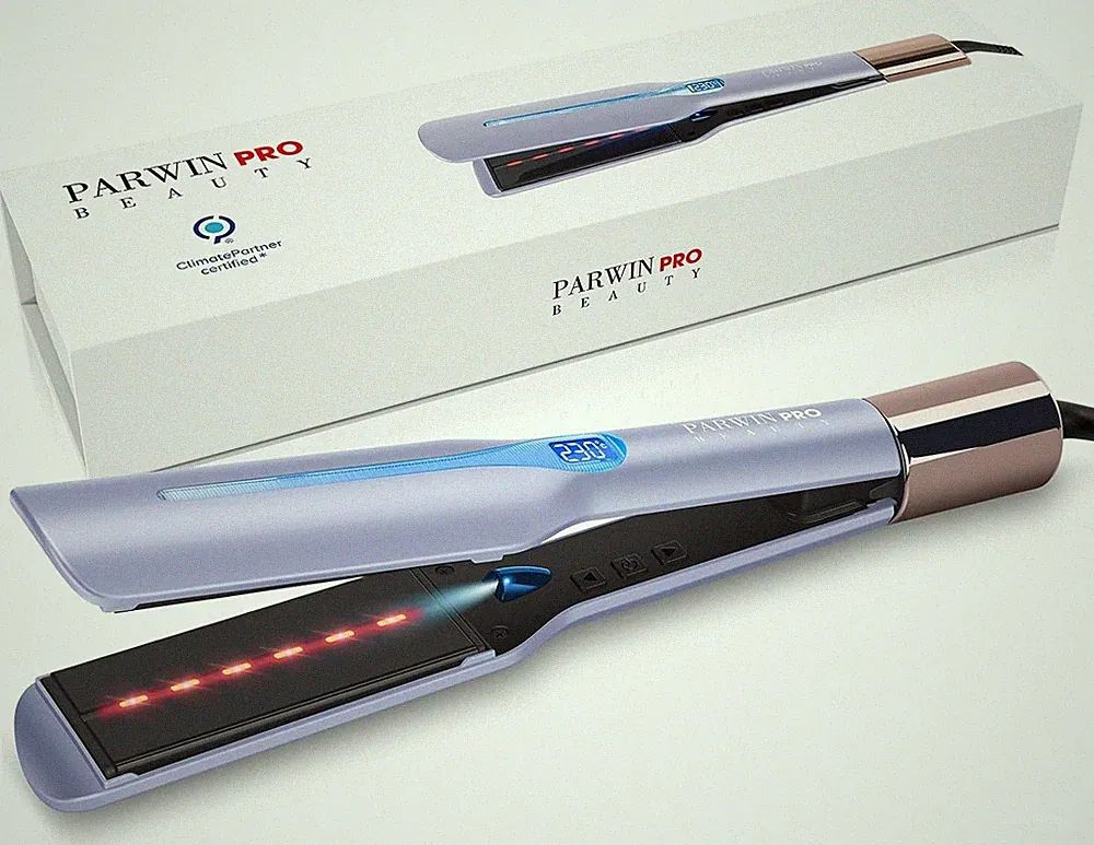 PARWIN PRO BEAUTY Infrarot-Ionen Glätteisen 45mm Violett mit 14 Temperaturstufen