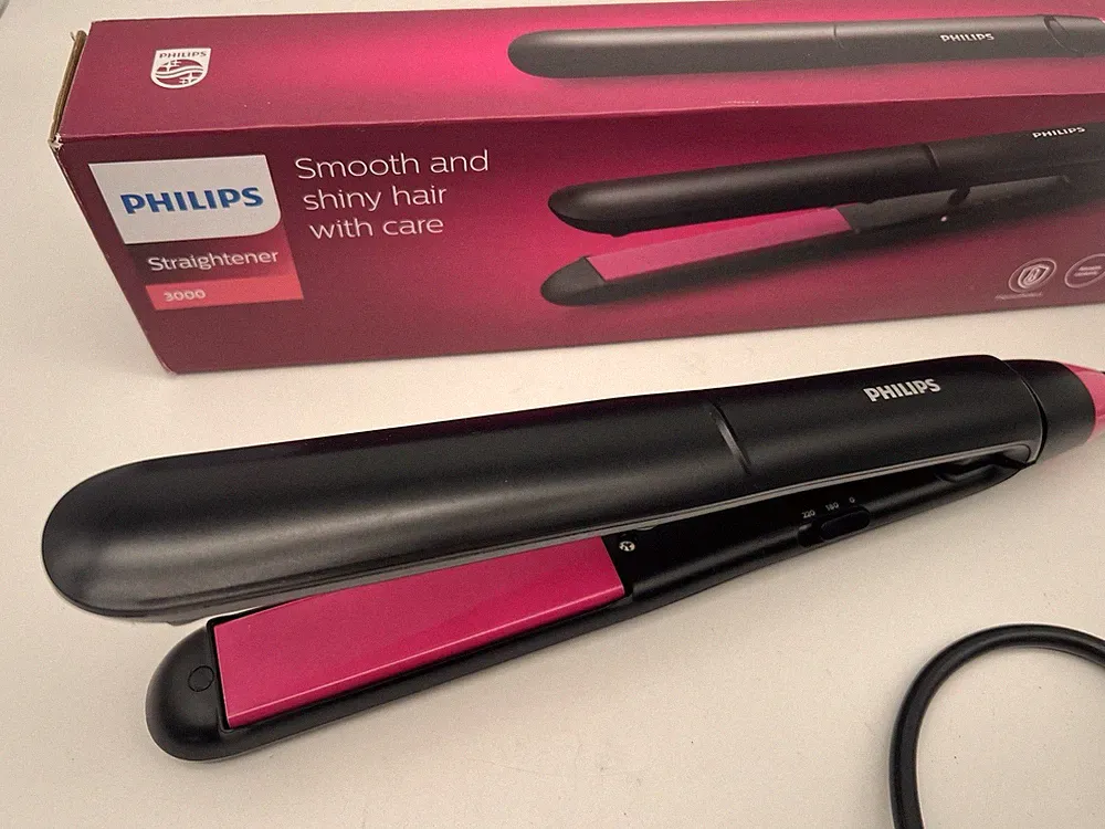 Philips BHS375/00 Haarglätter Keratin ThermoProtect gebraucht