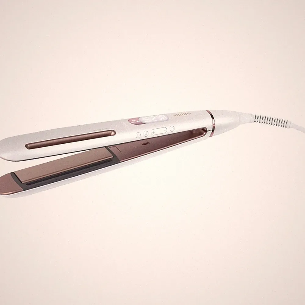 Philips BHS830/00 Prestige Glätteisen Weiß/Rosé Keramik max: 230 °C (53 Watt)