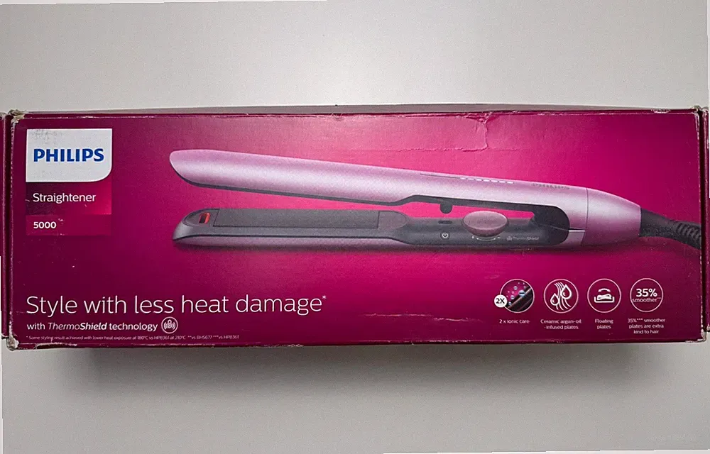 Philips Haarglätter 5000 Series BHS530/00 – Aussteller, getestet, ThermoShield