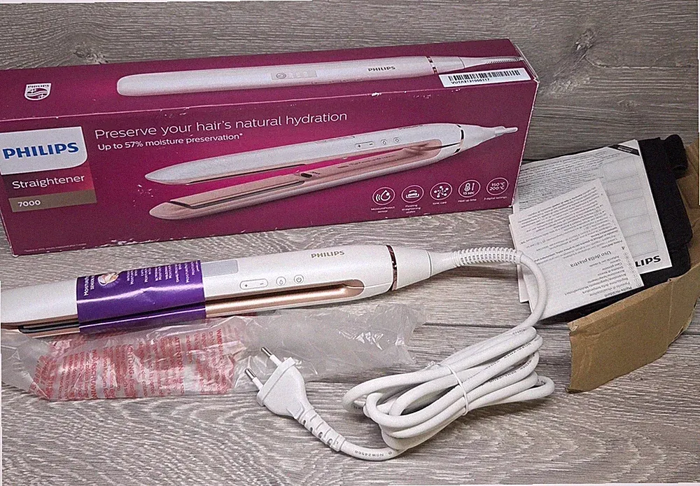Philips Haarglätter Glätteisen HP 8372 / STRAIGHTENER 7000 / NEU