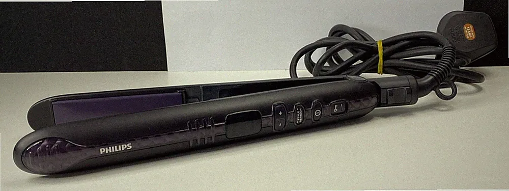Philips ProCare Haarglätter HP8339 Digitalanzeige Keramik Schwarz & Lila
