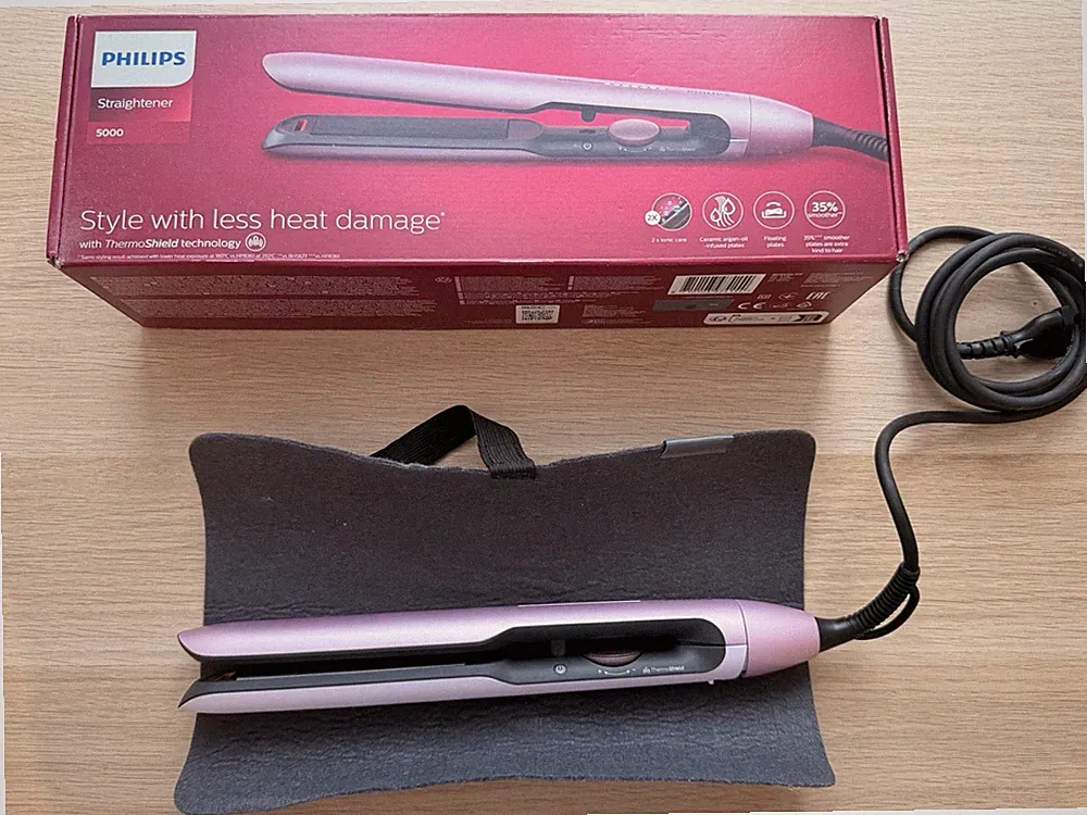 Philips Series 5000 BHS520/00 ThermoShield Straightener