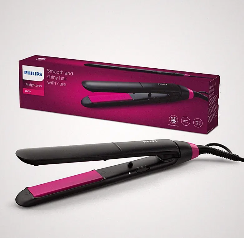 Philips Straightener Haarglätter Keramik Thermoprotect Glätteisen Haar Glättung