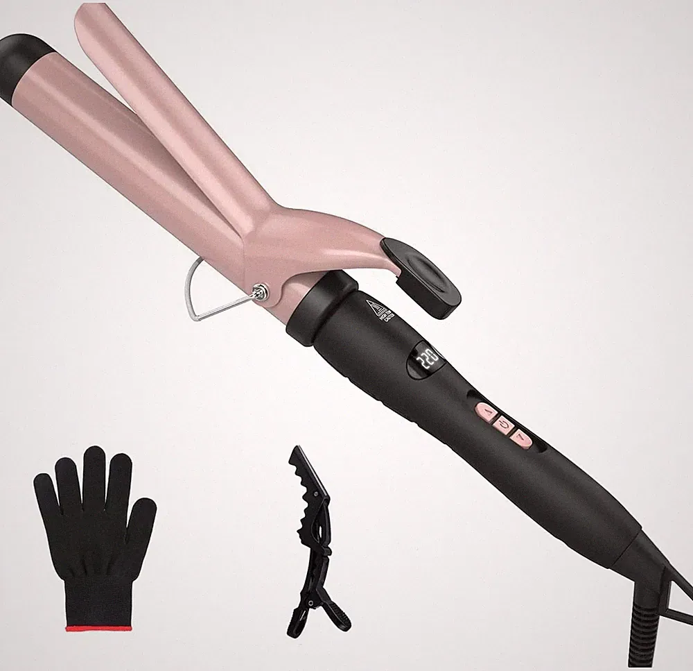 Pretfy-Lockenstab 32 mm für das Haar, Modell 1 25, mit großem Durchmesser