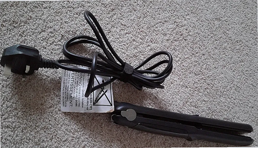 Profi 2 in 1 Dampfbügeleisen Haarglätter & Lockenstab Styler - gebraucht