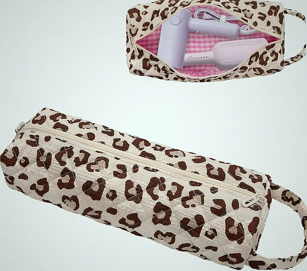 Reise Glätteisen Tasche Hitzeschutzmatte Organizer für Styling Tools