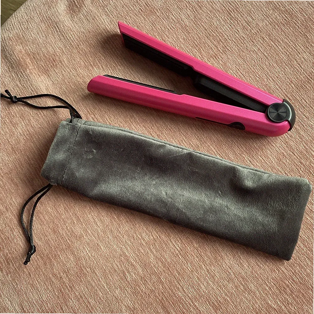 Reise-Haarglätter | Glätteisen Mini | Pink | Akkugerät