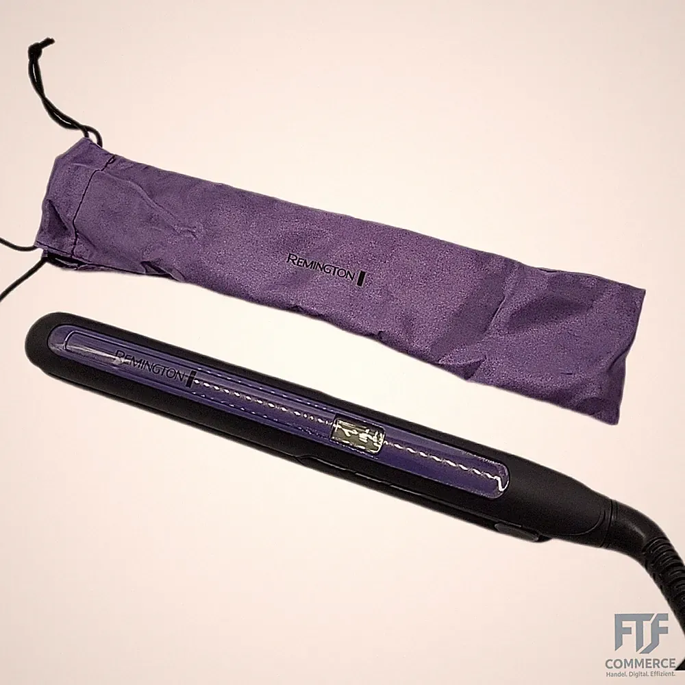 Remington Glätteisen [dreifache Ionen-Technologie: weniger Frizz & sta... S 7710