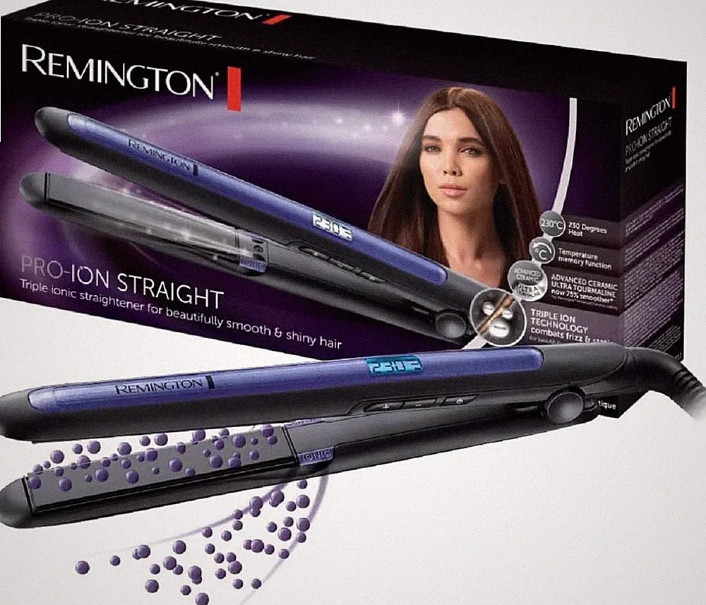 Remington Glätteisen [Dreifache Ionen-Technologie: Weniger Frizz & Statische Auf