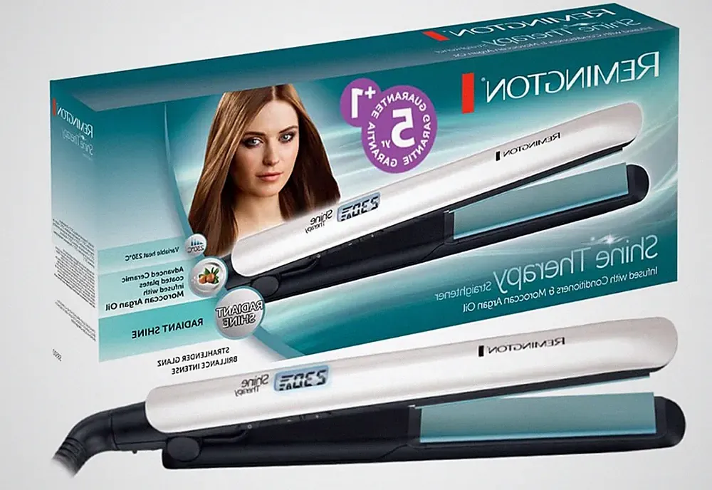 Remington Glätteisen Keramik Shine Therapy Display 150-230°C, Neu, Blau