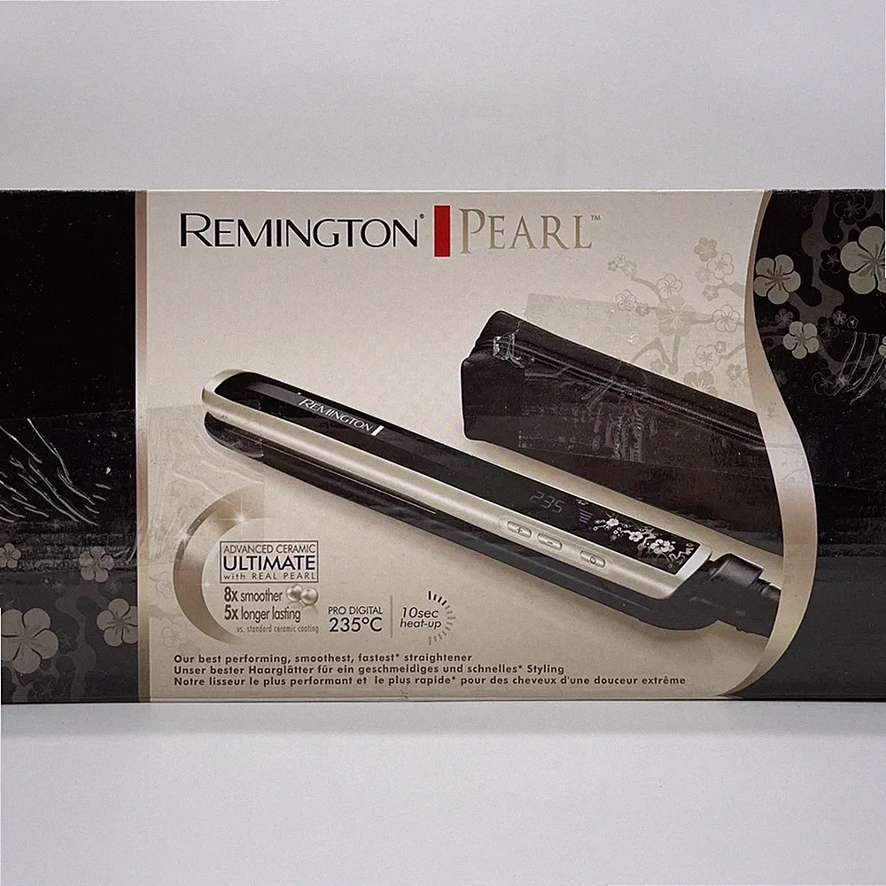 Remington Glätteisen Pearl Keramikbeschichtung LCD-Display, 150-235°C, inkl. Au