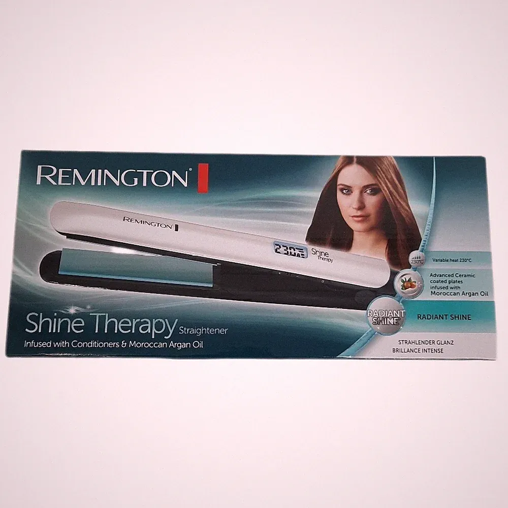 Remington Glätteisen Shine Therapy (hochwertige Keramikbeschichtung angereichert