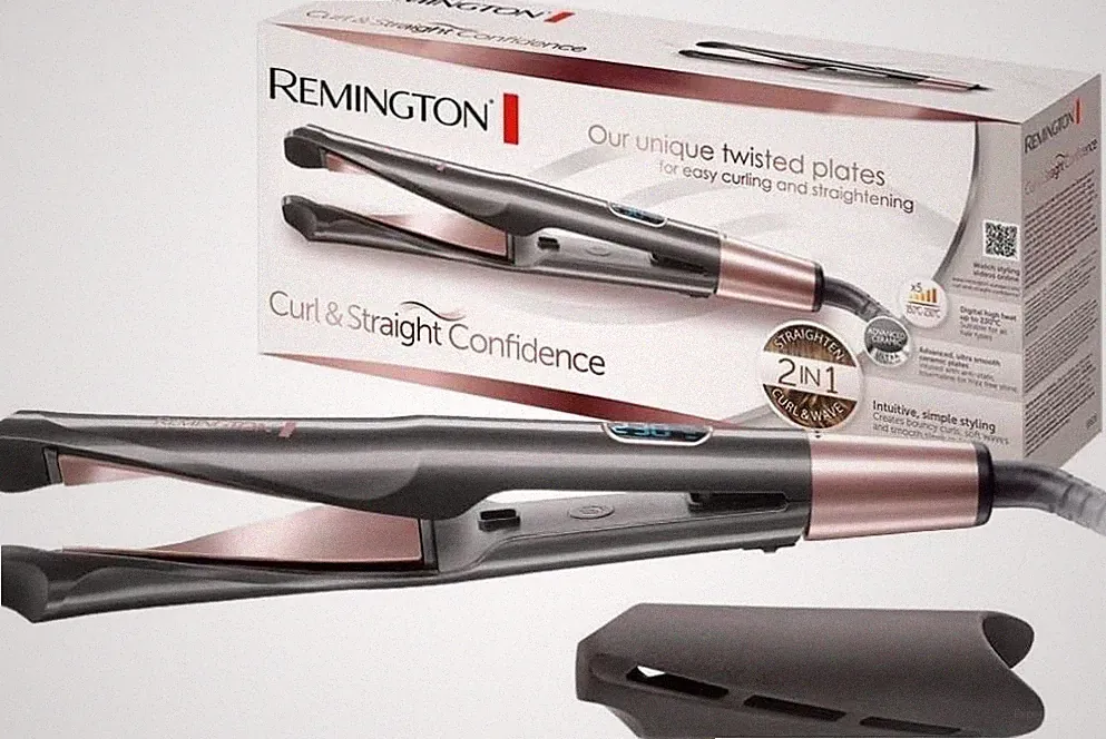 Remington Glätteisen und Lockenstab - Curl/Straight Confidence 2in1 24H Versand✅
