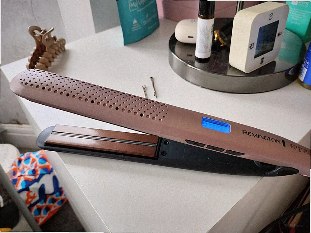Remington Glätteisen Wet 2 Straight Pro Fast Heat Up Feuchtigkeitssensor - S7970