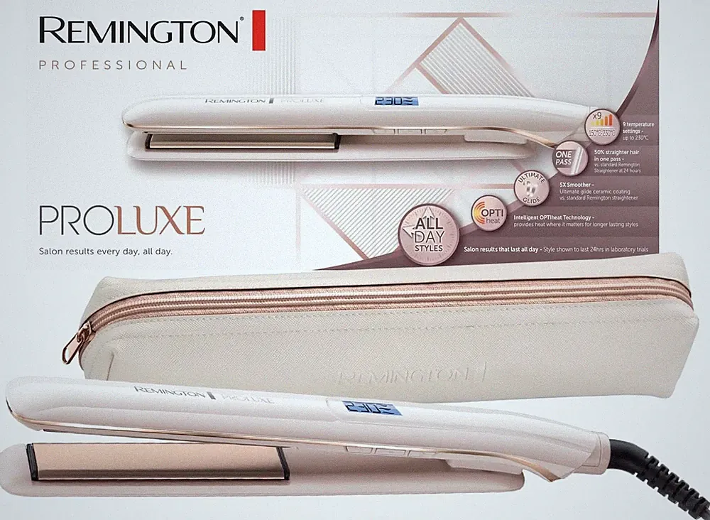 REMINGTON Haarglätter Glätteisen S9100 PROluxe Keramik Display 10 Temp