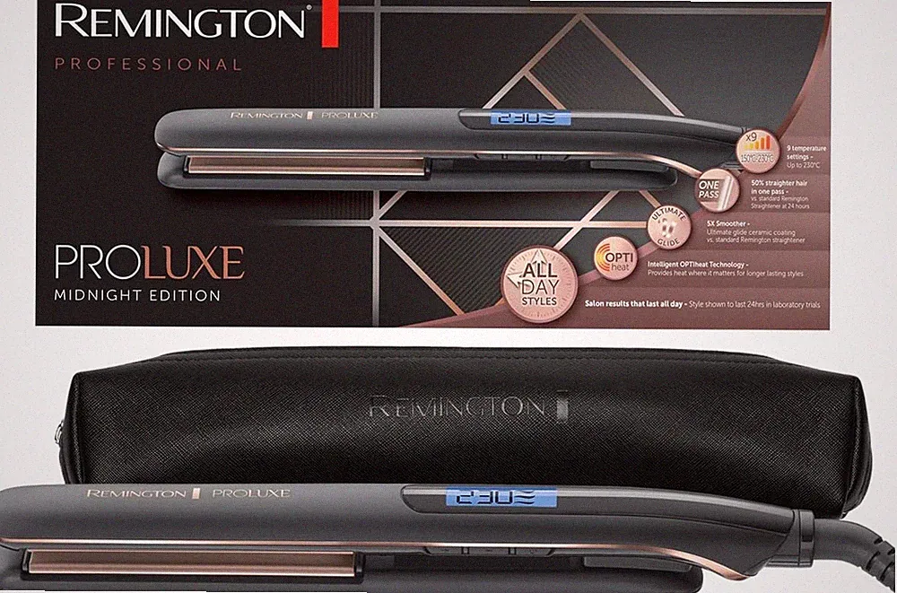REMINGTON Haarglätter Glätteisen S9100B Proluxe Keramik LCD-Anzeige 150-235 °C