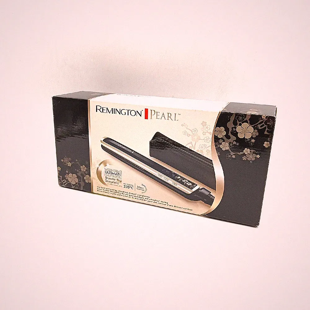 Remington Haarglätter Stylingtools Haarpflege S9501 Pearl LCD Display Temperatur