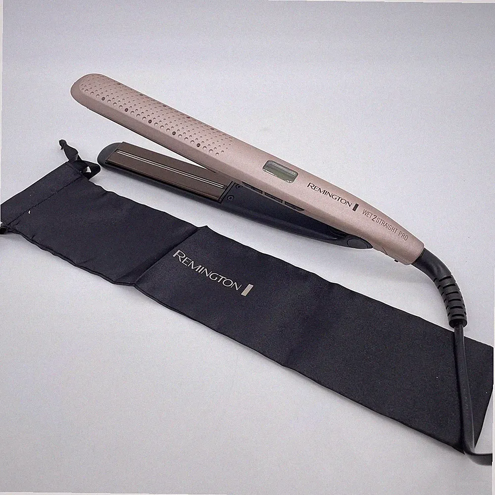Remington Keramik-Haarglätter [Glättung auf nassem oder trockenem Haar] Wet2Stra