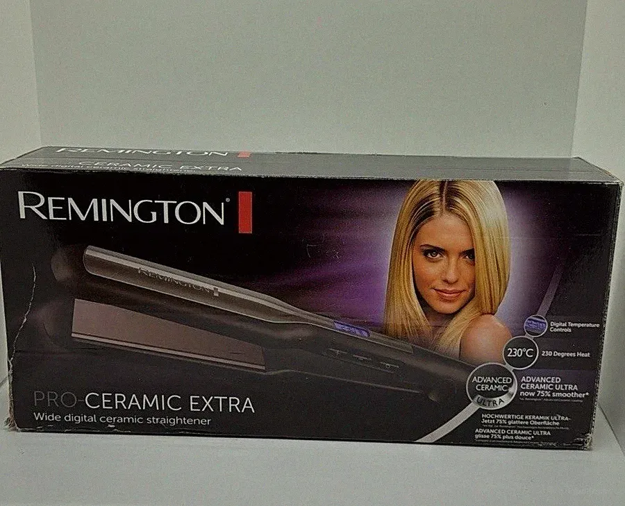 Remington Pro-Ceramic Extra S5525 Glätteisen breit 45mm LCD 150-230°C