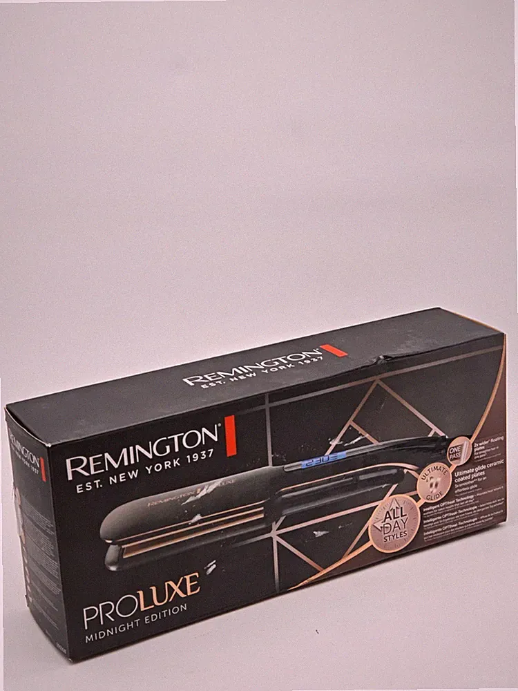 Remington PROluxe S9150B Haarglätter 110x50mm 230°C OPTIheat Top OVP beschädigt