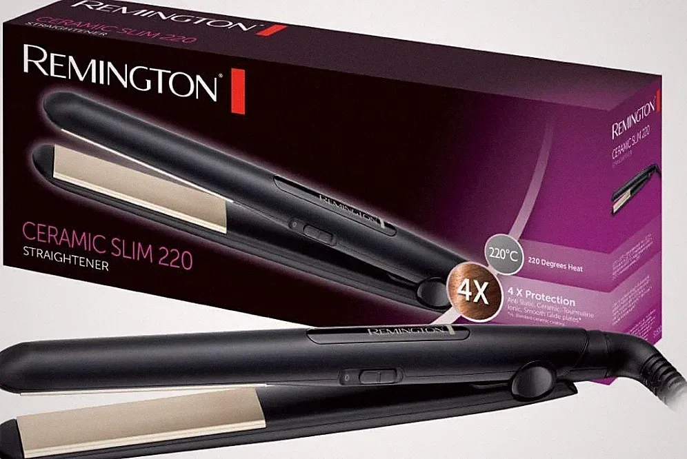 Remington S1510 Glätteisen Ceramic Slim Haarglätter Keramik-Turmalin-Beschichtet