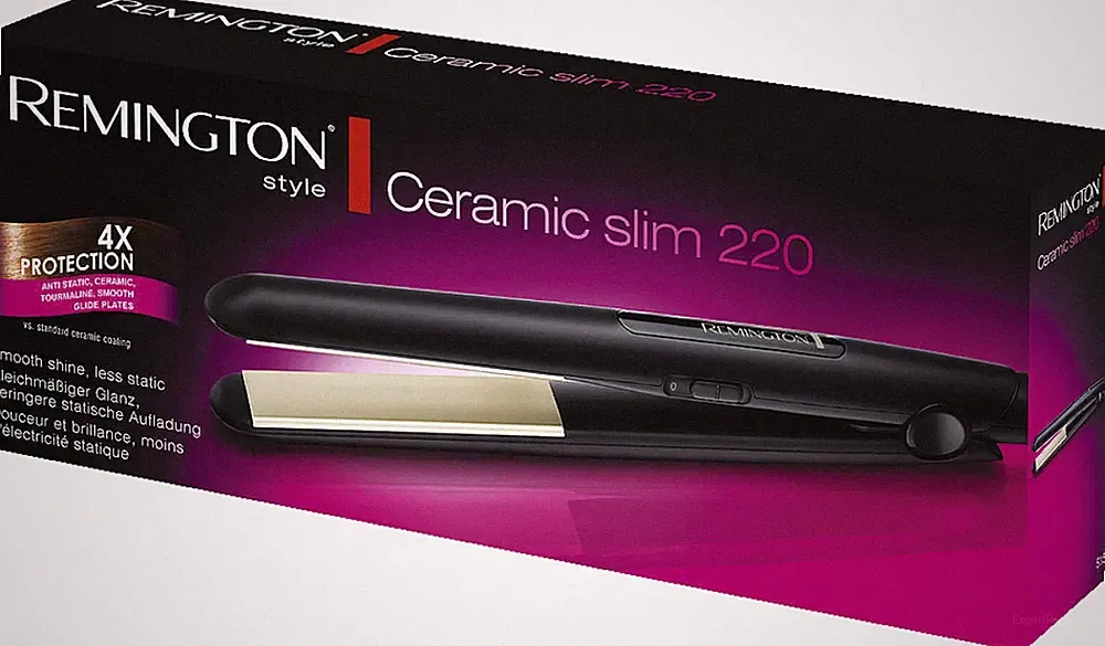 Remington S1510 Haarglätter Ceramic Slim 220°C Keramik antistatisch schwarz