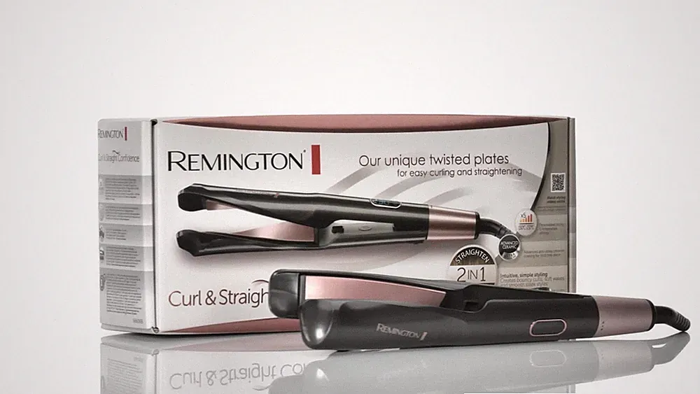 REMINGTON S6606 Curl & Straight Confidence Glätteisen, Beschichtung: Keramik