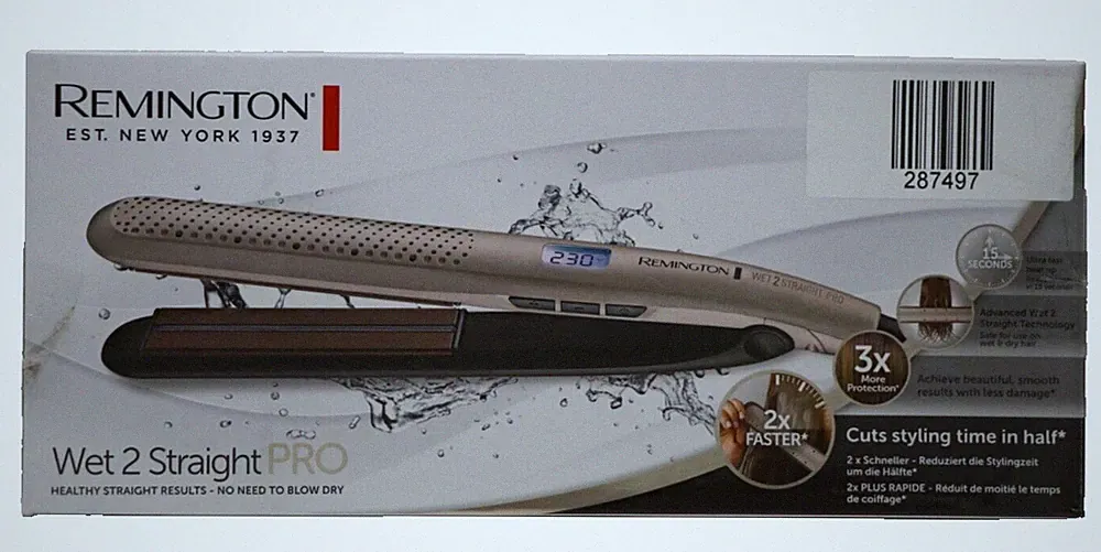 Remington S7970 Glätteisen Wet2Straight Pro(für Nass&Trockenanwendung, 140-230°C