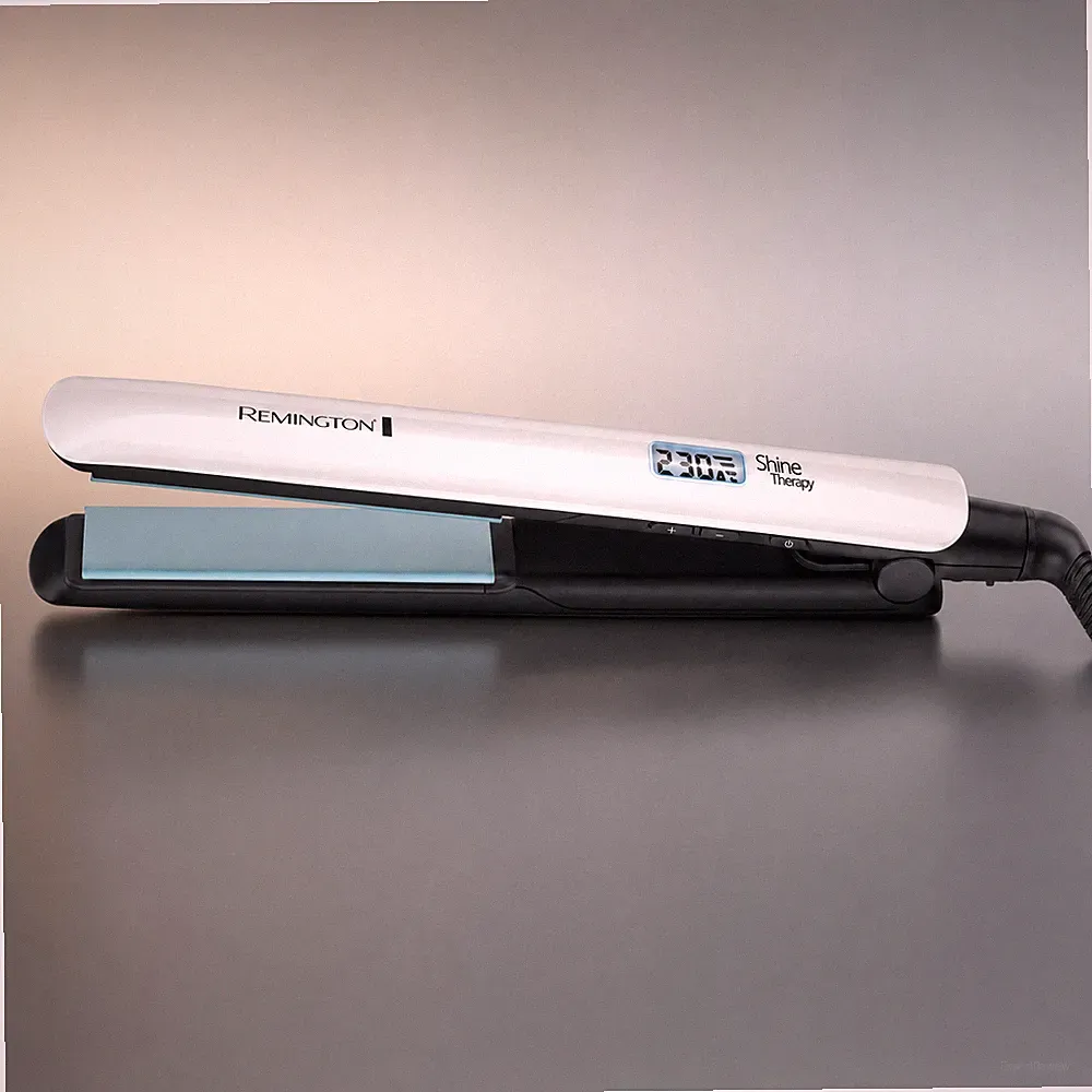 Remington S8500 Haarglätter 110 mm 150-230°C LCD-Display Arganöl 1,8 m NEU OVP