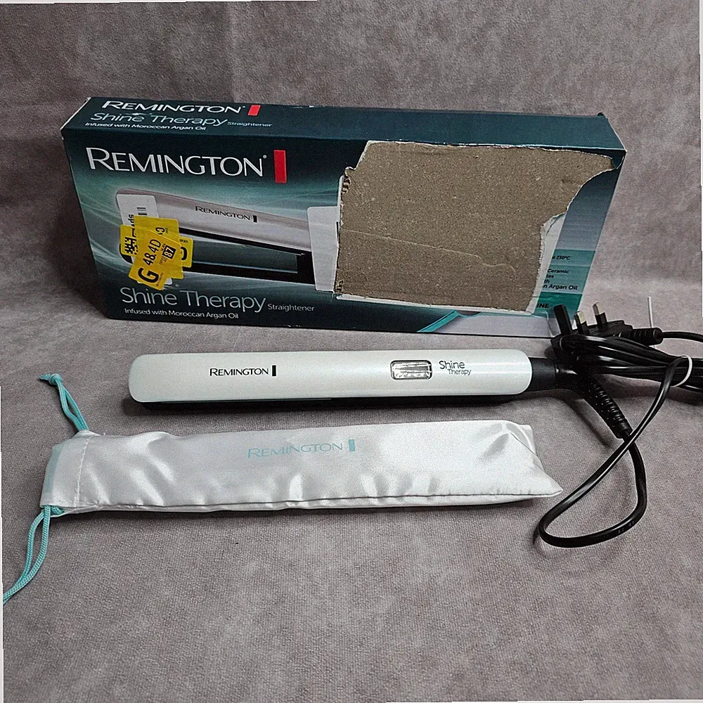 Remington S8500 Shine Therapy Haarglätter Arganöl Keramik 230°C weiß