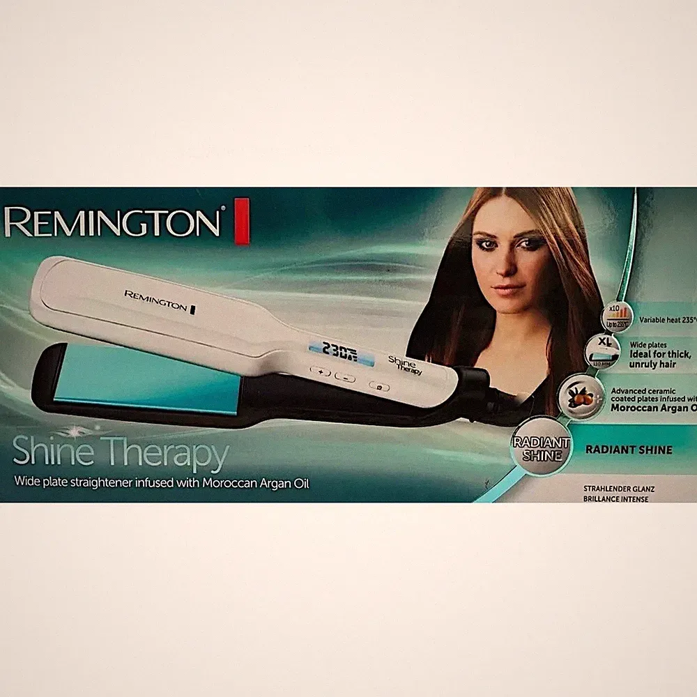 Remington S8550 Shine Therapy Wide Plate Keramik Damen Haarglätter│EXU