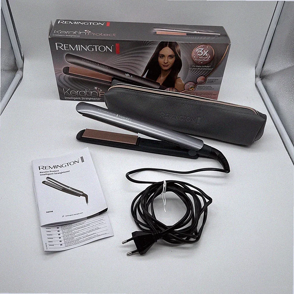 Remington S8598 Keratin Protect Glätteisen mit Sensor 160–230°C gebraucht