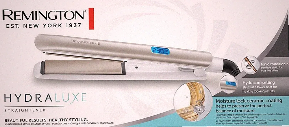 Remington S8901 Hydraluxe Haarglätter - Silber