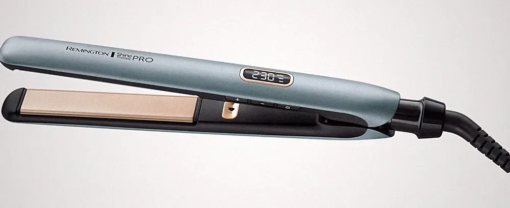 REMINGTON S9300 Shine Therapy Pro Haarglätter Keramikbeschichtung mit Arganöl