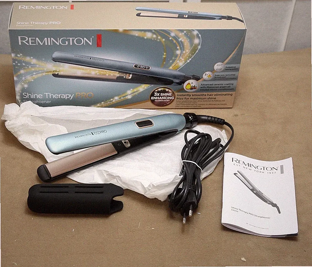 Remington S9300 Shine Therapy PRO straightener Glätteisen 9 Stufen 150-230°C