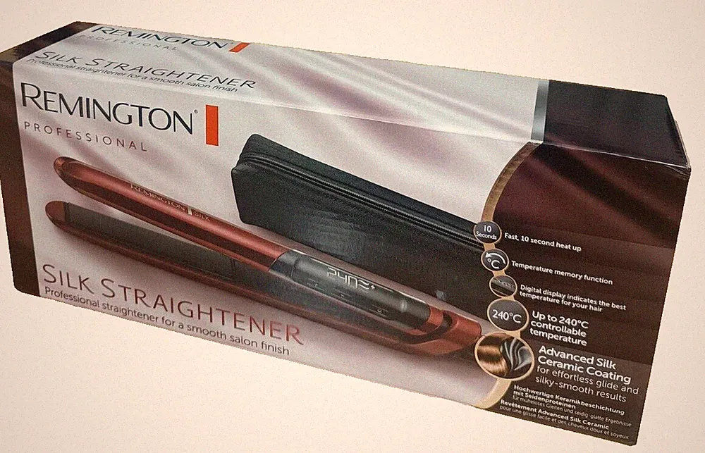 remington glätteisen silk, s9600, haarglätter